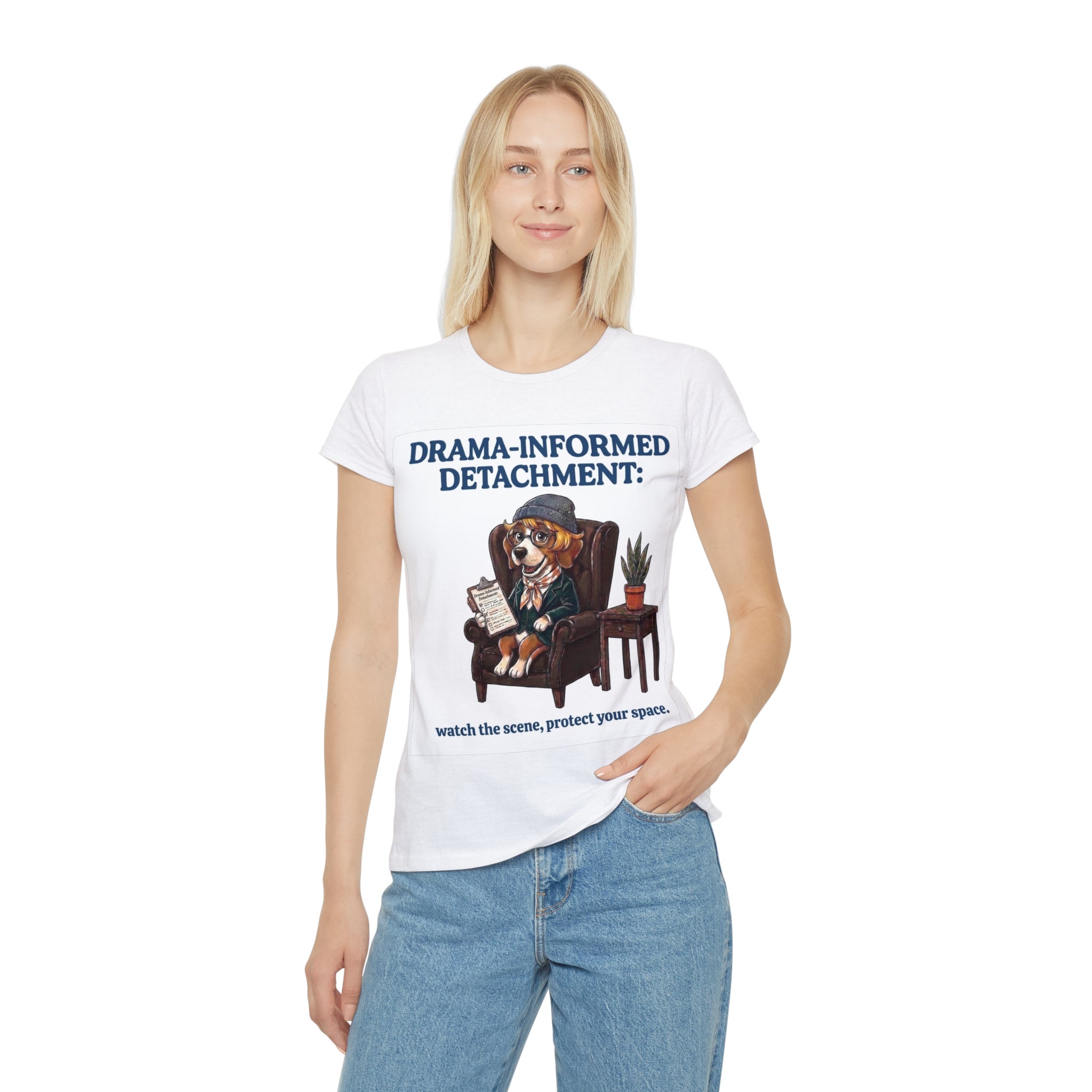 Drama-Informed Detachment: watch the scene protect your space T-Shirt