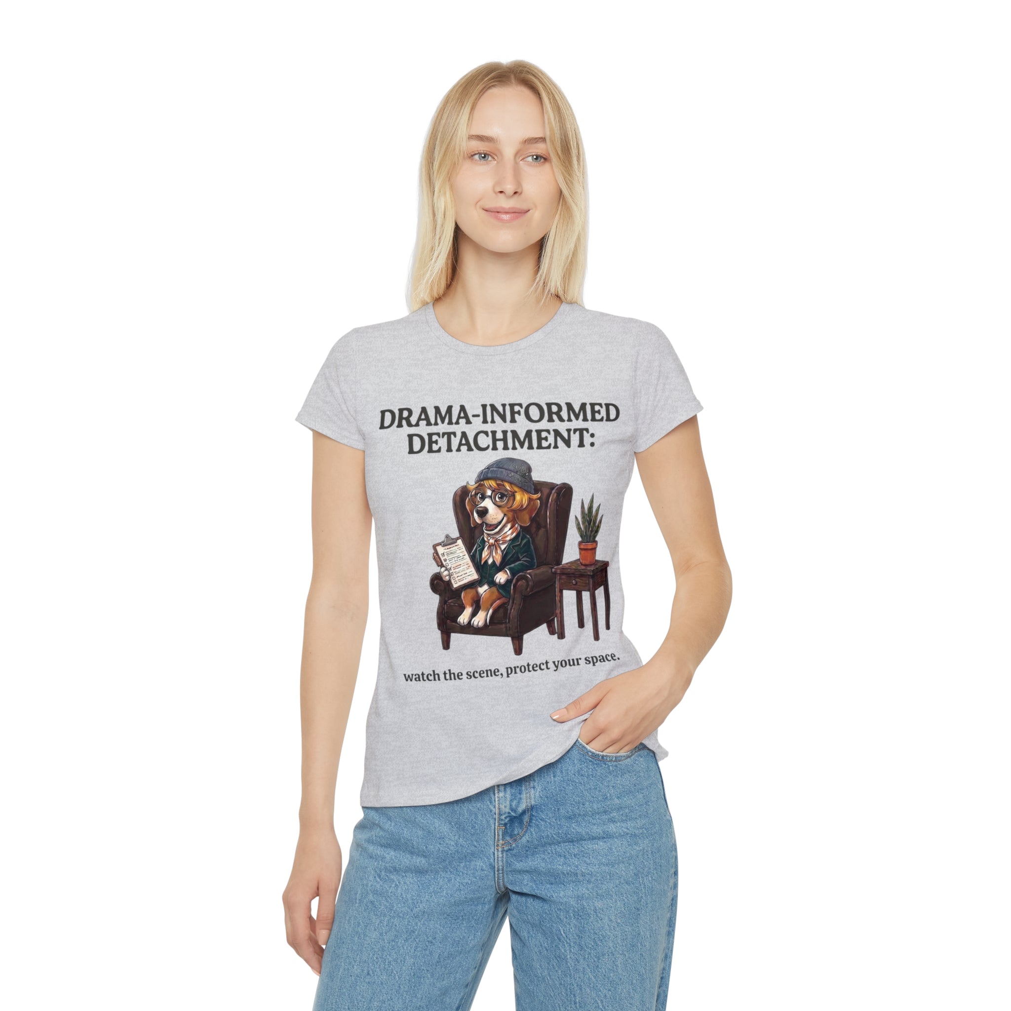 Drama-Informed Detachment: watch the scene protect your space T-Shirt