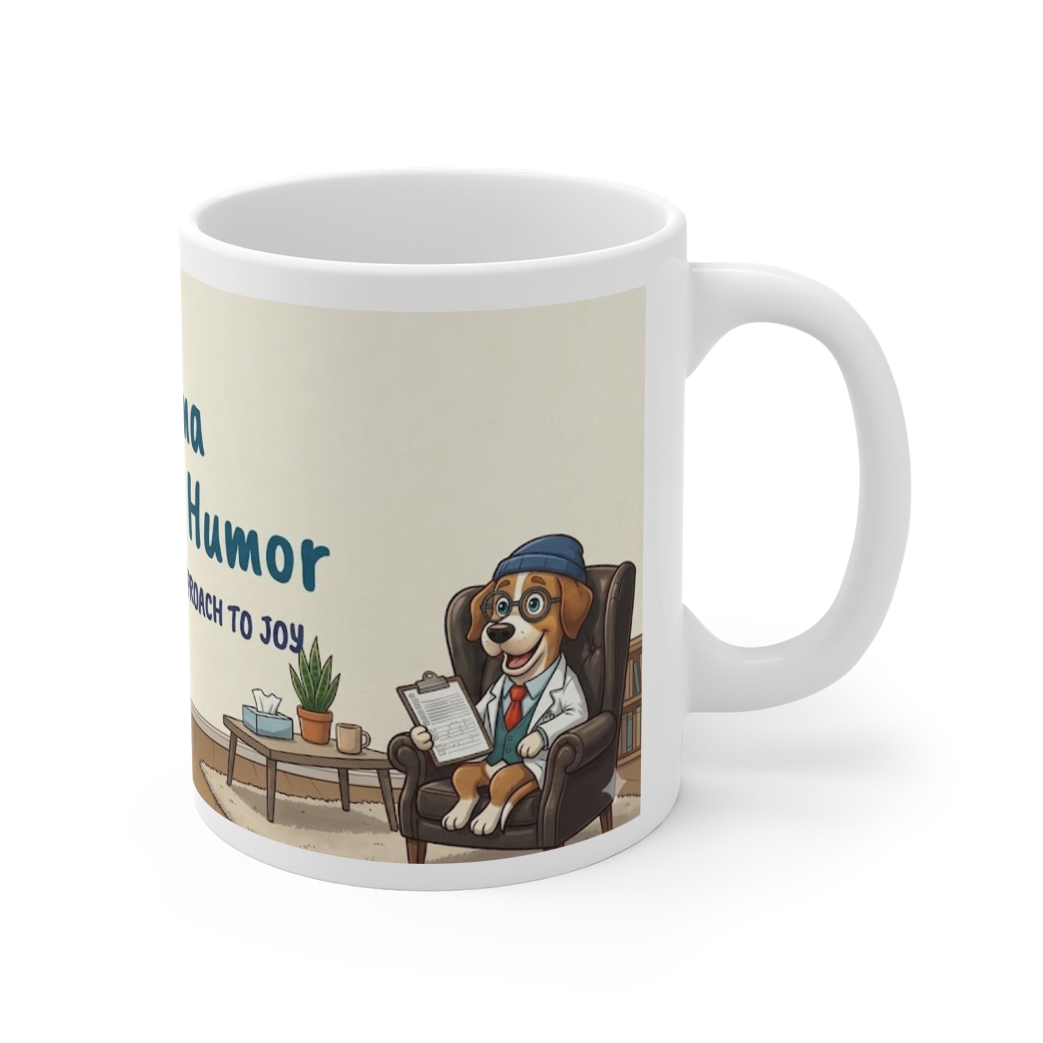 Trauma Informed Humor Mug | Mental Health Awareness, Therapist Desk