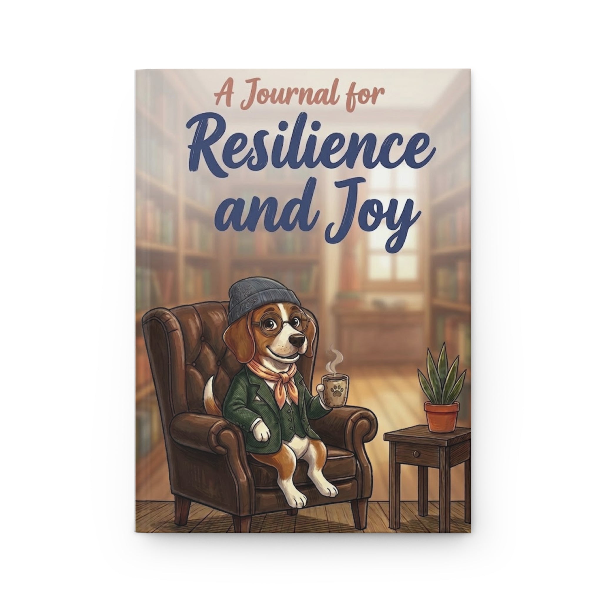 Resilience & Joy Hardcover Journal — “Not a Trauma Dumpster”