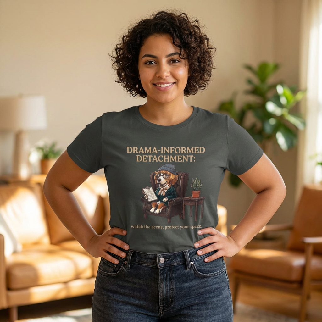Drama-Informed Detachment: watch the scene protect your space T-Shirt