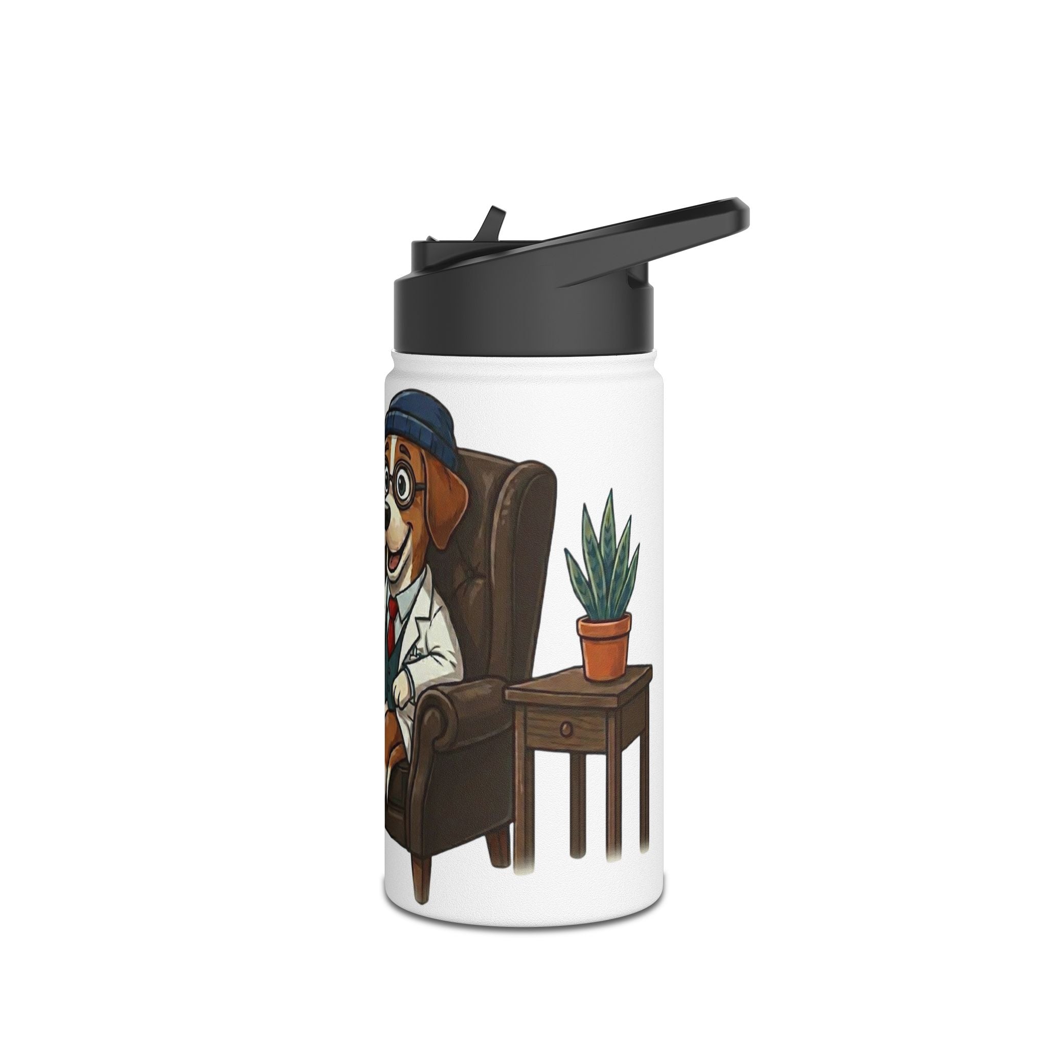 Stainless Steel Water Bottle — "be gentle, we’re hydrating...one sip at a time"
