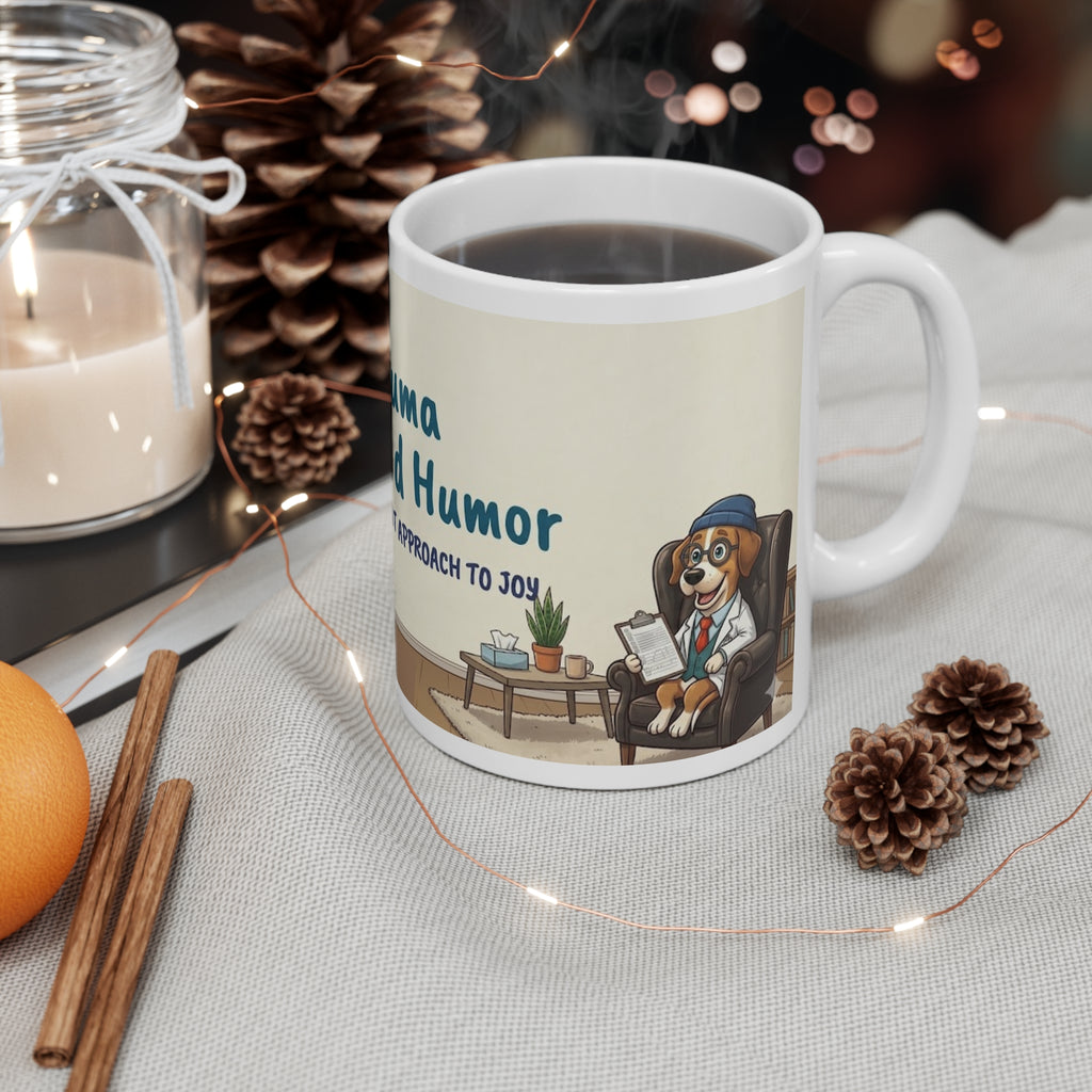 Trauma Informed Humor Mug | Mental Health Awareness, Therapist Desk