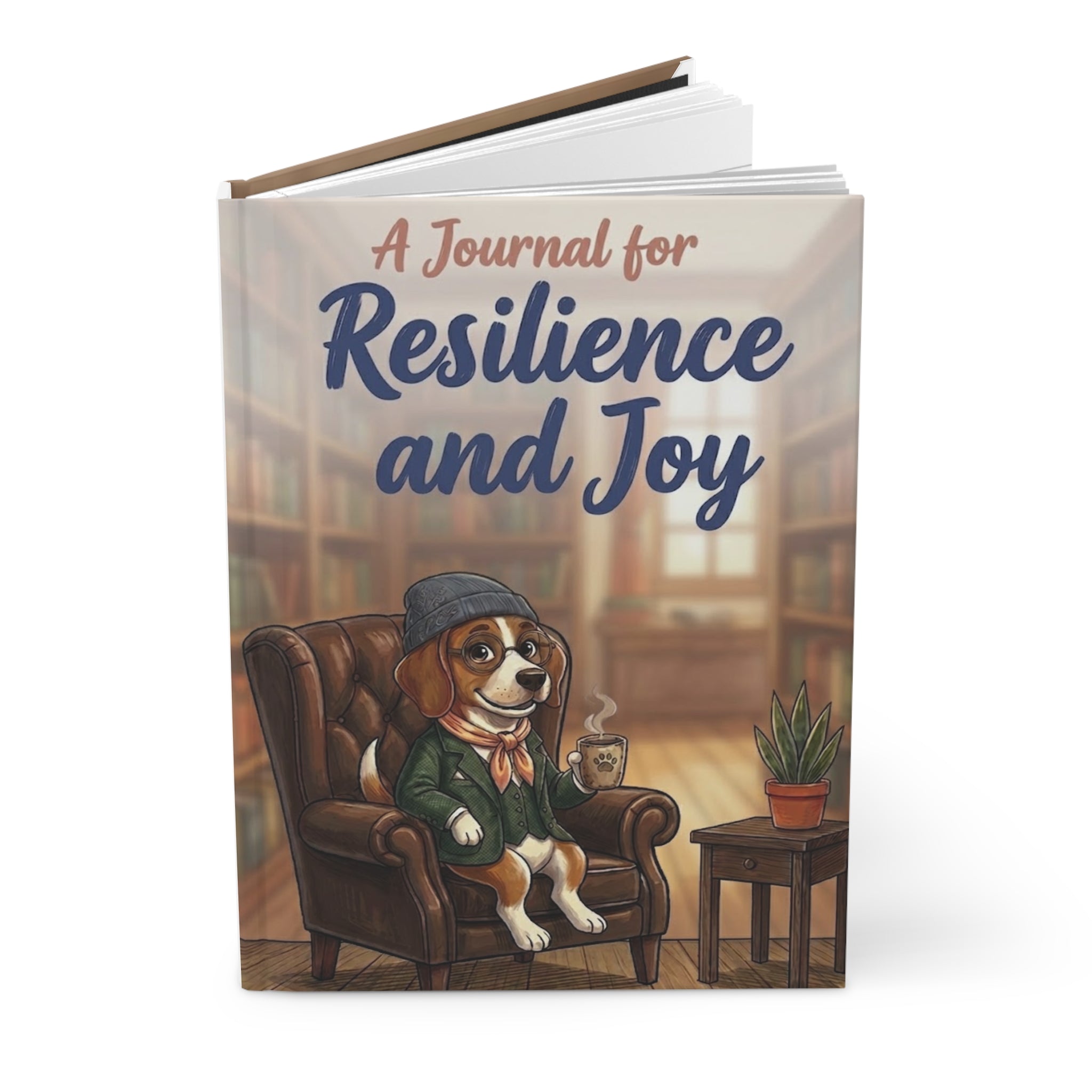 Resilience & Joy Hardcover Journal — “Not a Trauma Dumpster”